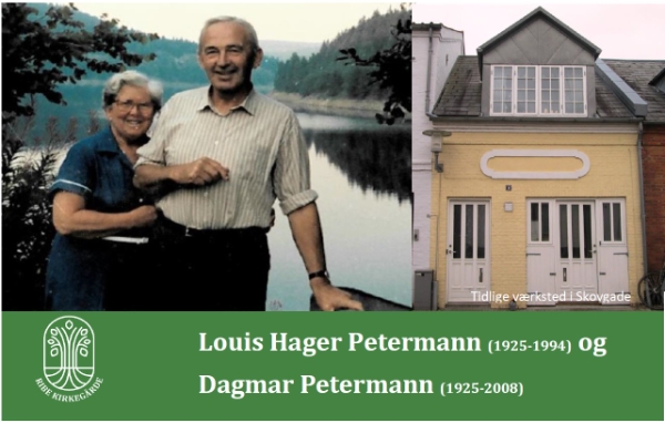 Blikkenslagermester Louis Hager Petermann og Dagmar Petermann